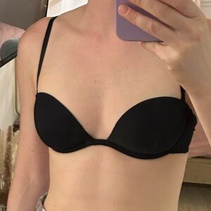 Fleur Du Mal Black Convertible Bra 34B